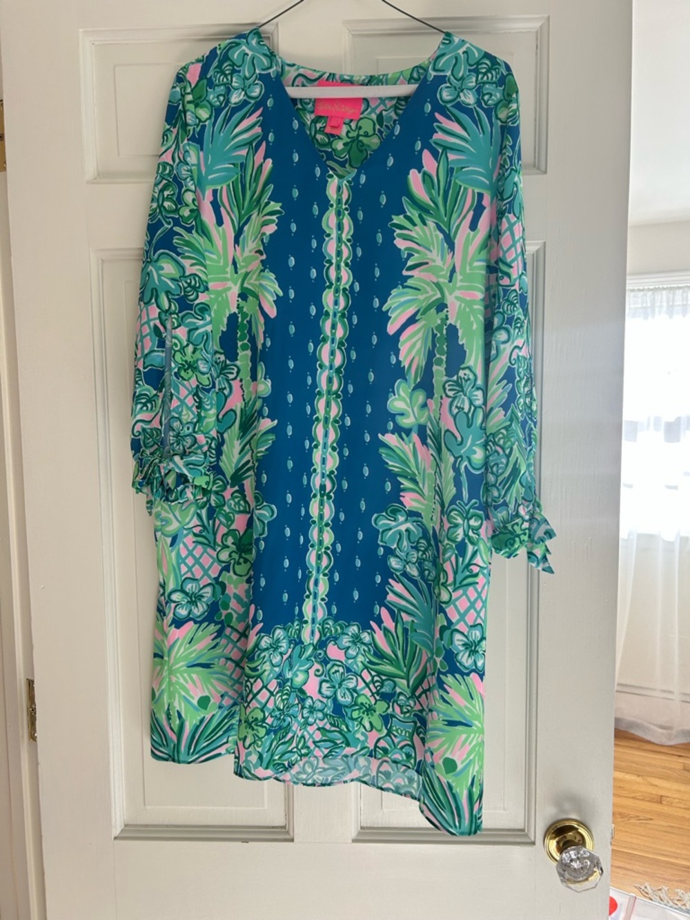 New w/out Tags Lilly Pulitzer Pamela Dress - Macaw Blue Size Small